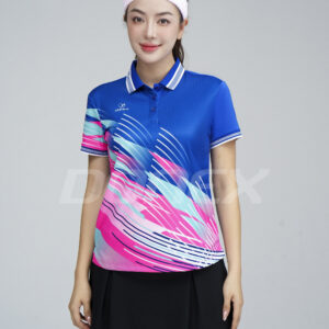 Áo Thể Thao Nữ Donex AC-3824 màu Xanh bích phối trắng - Donex | EMAX Sport